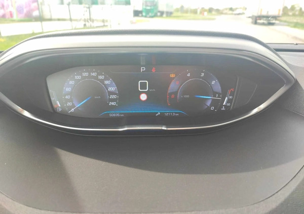 Peugeot 3008 cena 88500 przebieg: 50000, rok produkcji 2019 z Wągrowiec małe 211